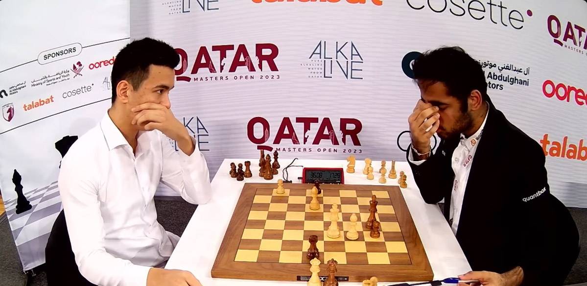 Qatar Masters: Arjun, Sindarov and Yakubboev join the lead
