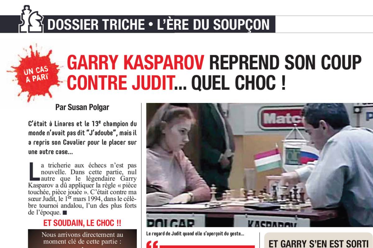 Garry Kasparov reprend son coup contre Judit ! - Actualités